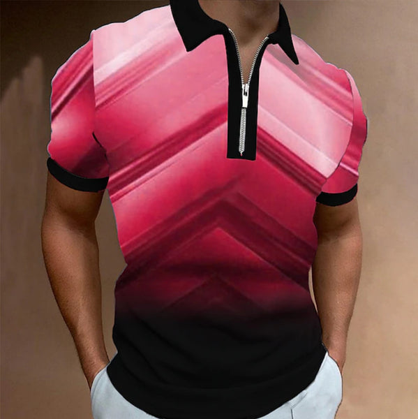 3D Printed Short-Sleeved Polo Shirts