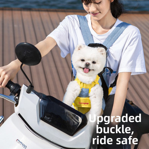 Portable Pet Backpack Chest Carrier