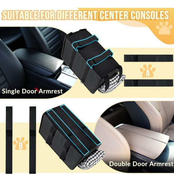 Portable Dog Car Seat for Armrest
