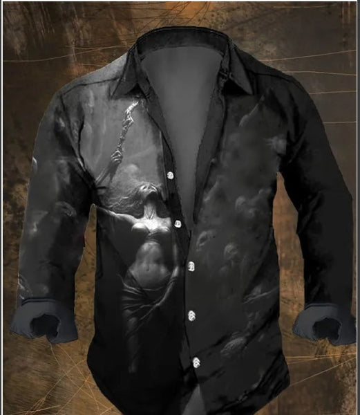 Halloween-Themed 3D Printed Shirts