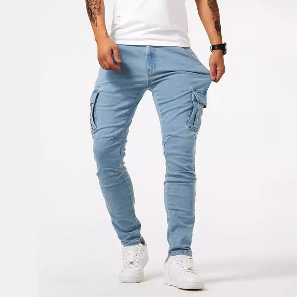 Men's Cotton Cargo Casual Pants