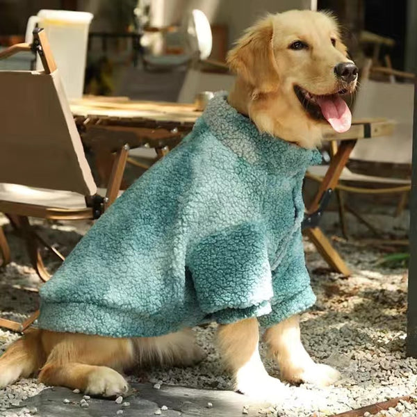 Plush Coat For Dogs