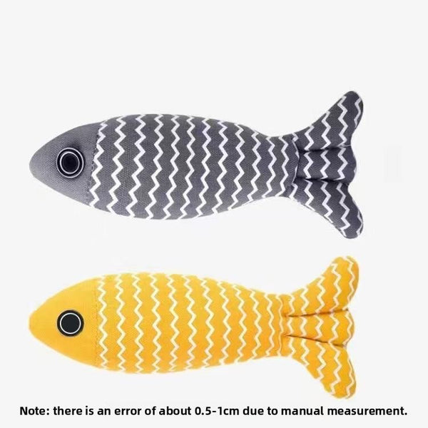 Fish-Shaped Cat Toys