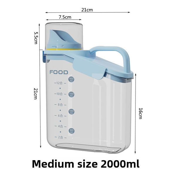 Cat Food Storage Dispenser