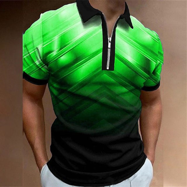 3D Printed Short-Sleeved Polo Shirts