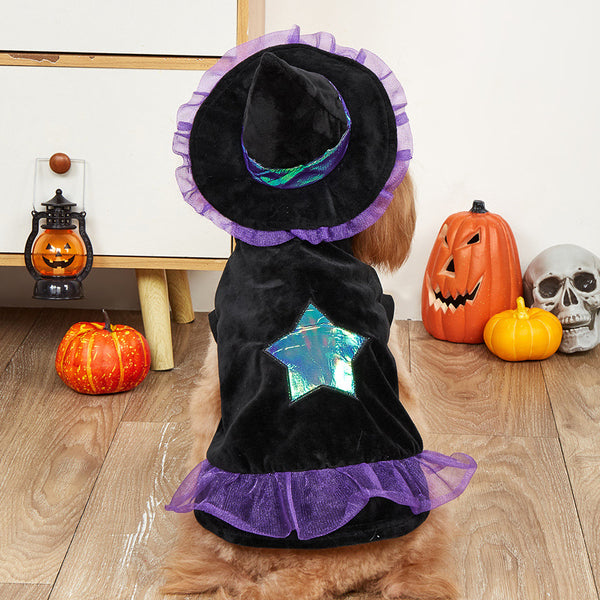 Witch Costume with Star Patch