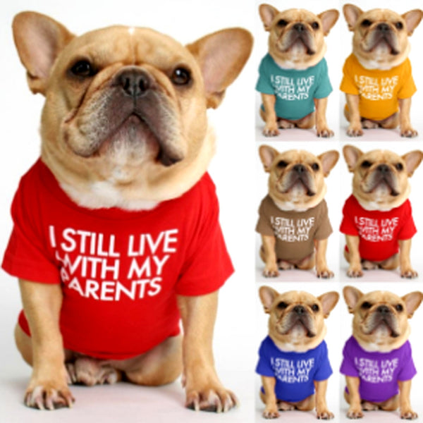 Round Neck Pet T-Shirts