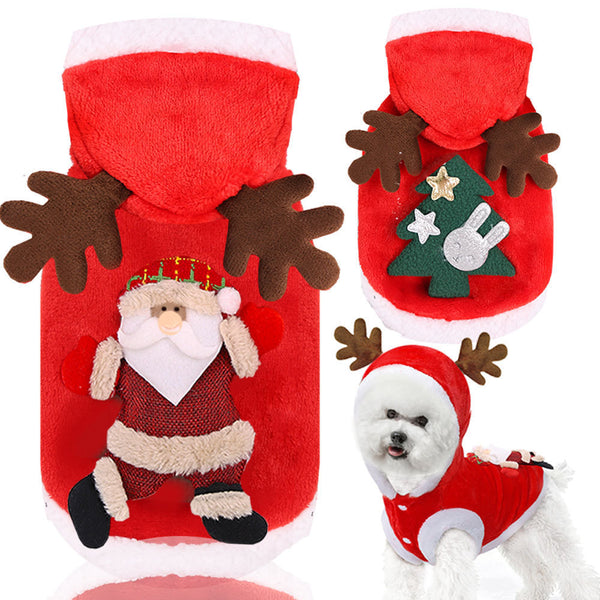 Christmas-Themed Dog Costume