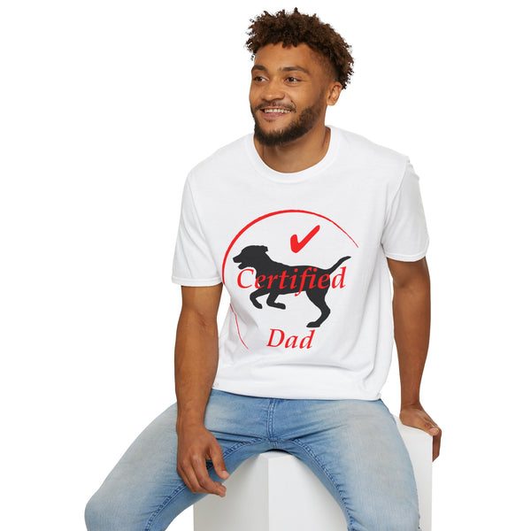 Certified Dog Dad T-Shirt