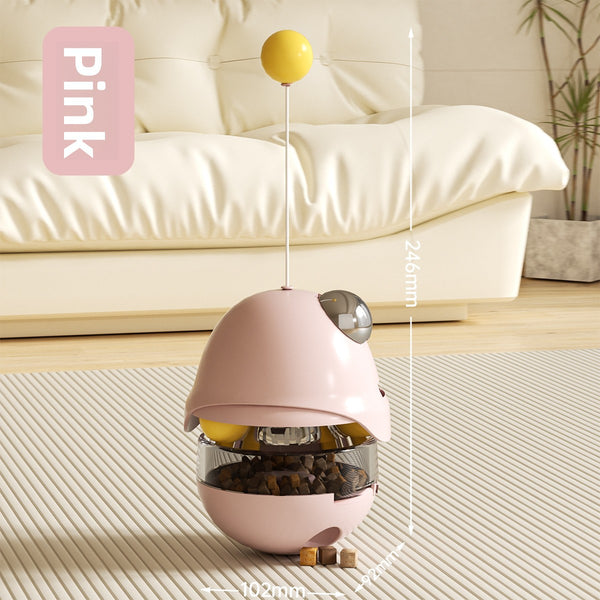Three-layer Turntable Cat Toy with Balls