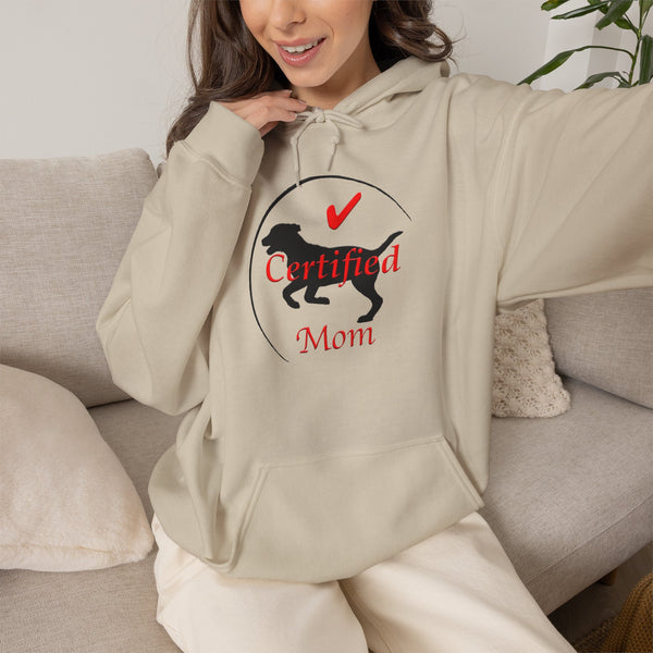 Certified Dog Mom Hoodie