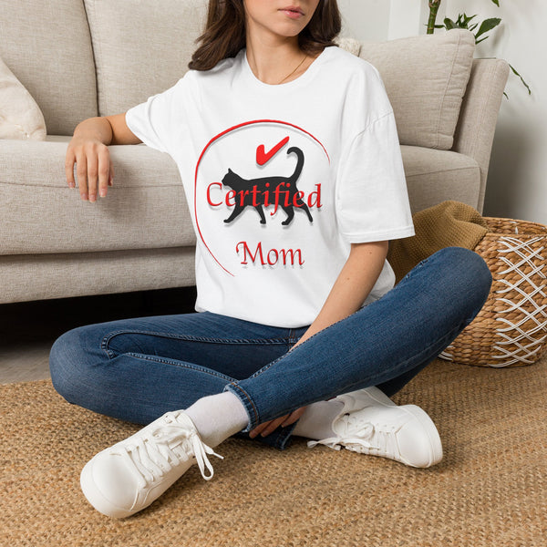 Certified Cat Mom T-Shirt