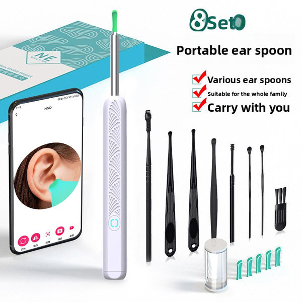 Wireless Visual Ear Cleaning Endoscope