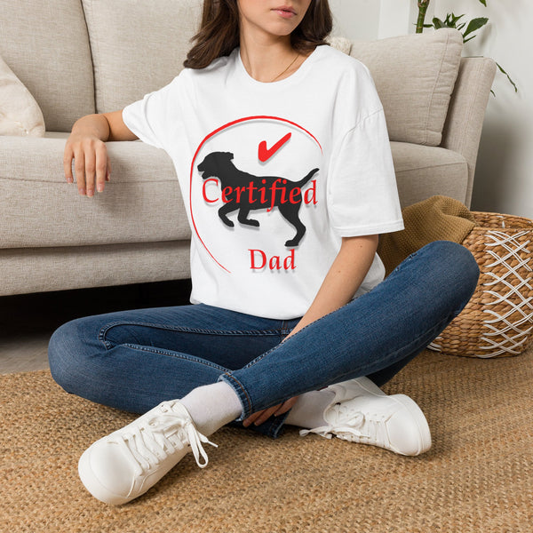 Certified Dog Dad T-Shirt