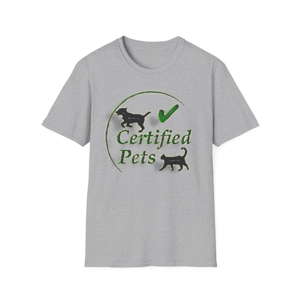 Certified Pets Unisex Softstyle T-Shirt