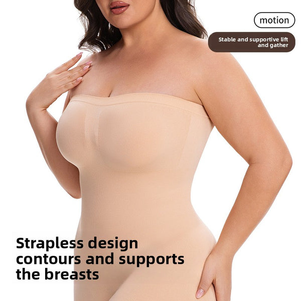 Nylon Strapless Body Shaper
