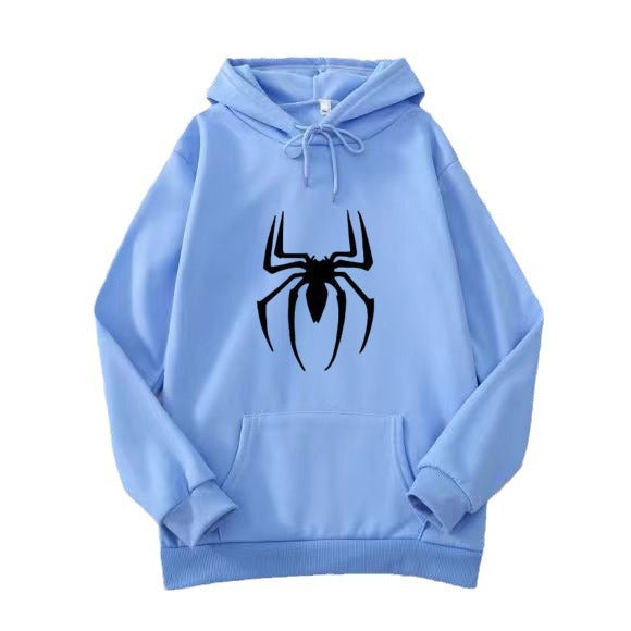 Spider Print Hoodies