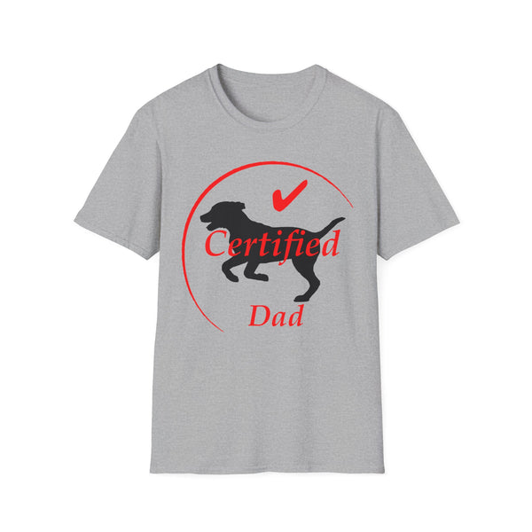 Certified Dog Dad T-Shirt