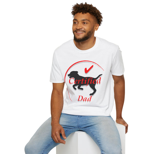 Certified Dog Dad T-Shirt