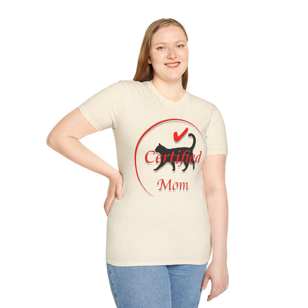 Certified Cat Mom T-Shirt