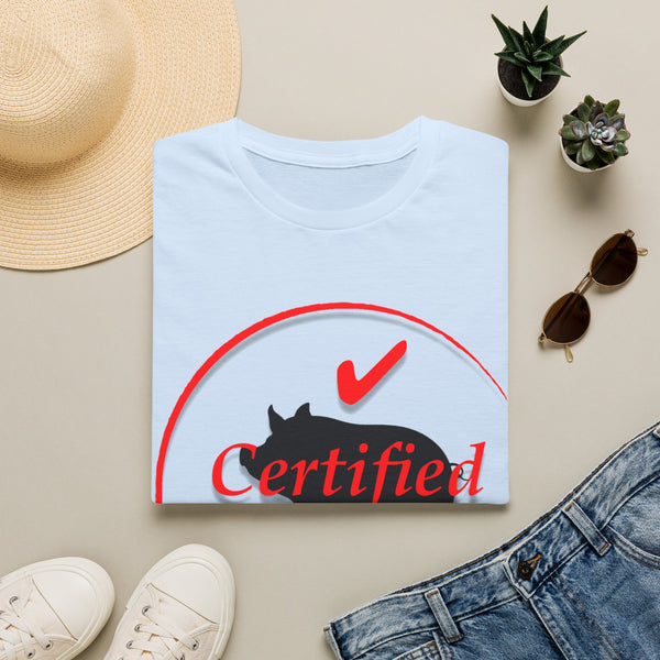 Certified Pig Daddy T-Shirt Red Logo