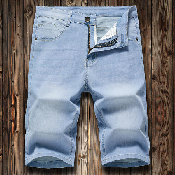 Mens denim shorts