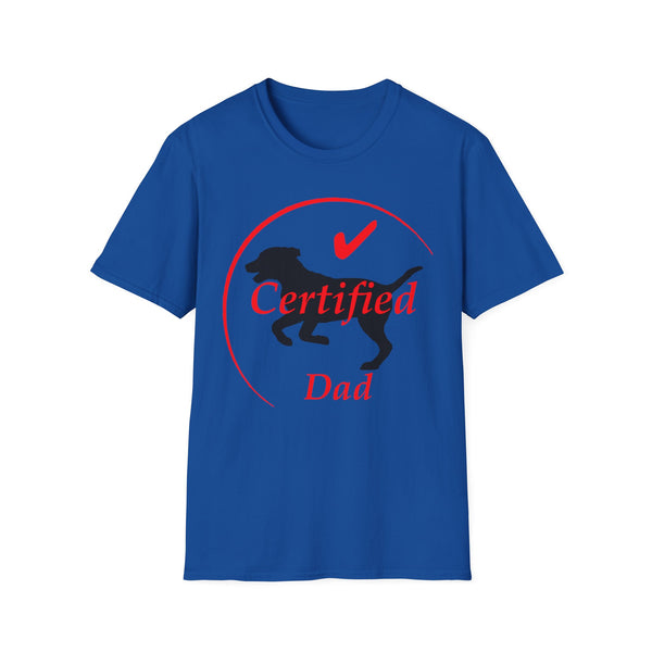 Certified Dog Dad T-Shirt