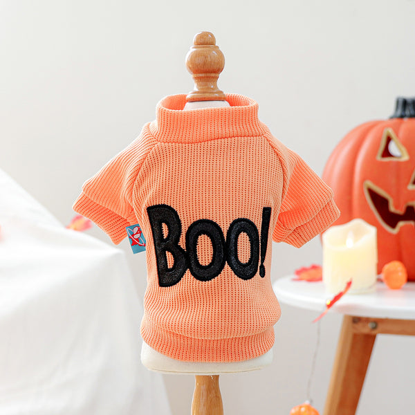 Halloween-Themed Cat Sweatshirt