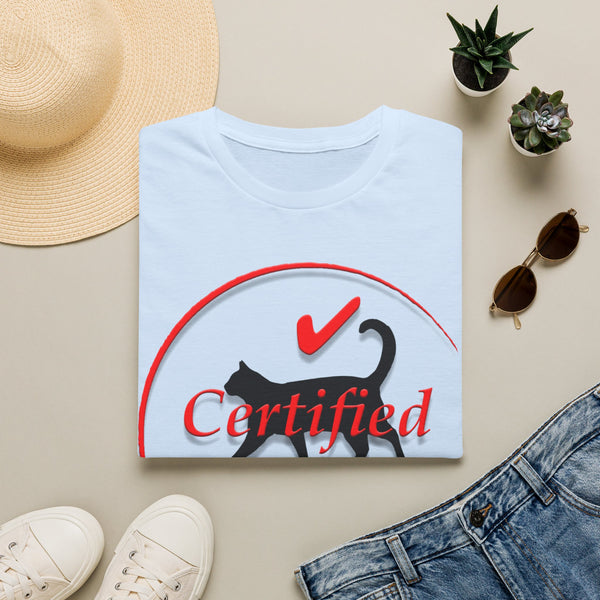Certified Cat Mom T-Shirt
