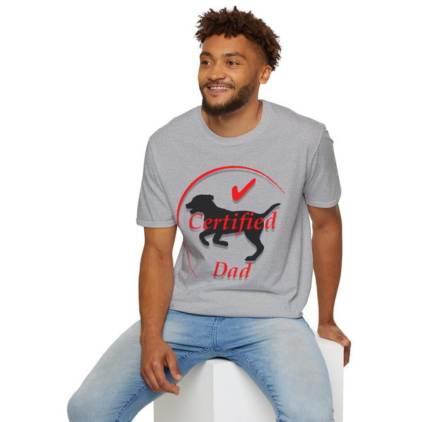 Certified Dog Dad T-Shirt