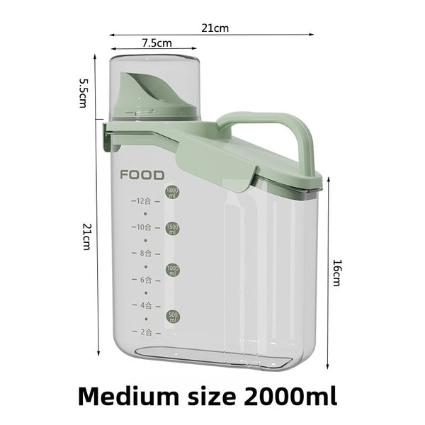 Cat Food Storage Dispenser