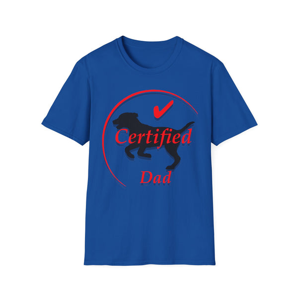 Certified Dog Dad T-Shirt