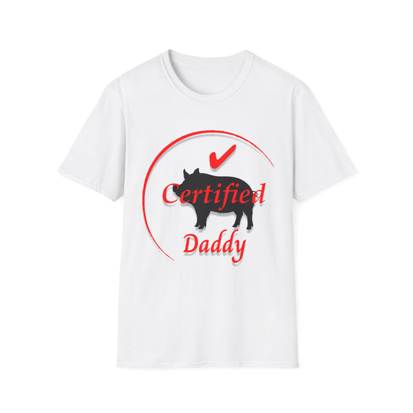 Certified Pig Daddy T-Shirt Red Logo