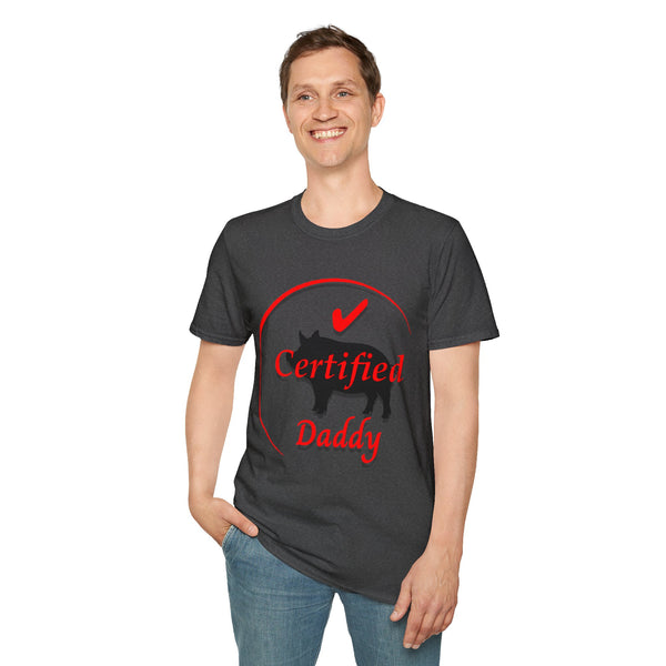 Certified Pig Daddy T-Shirt Red Logo