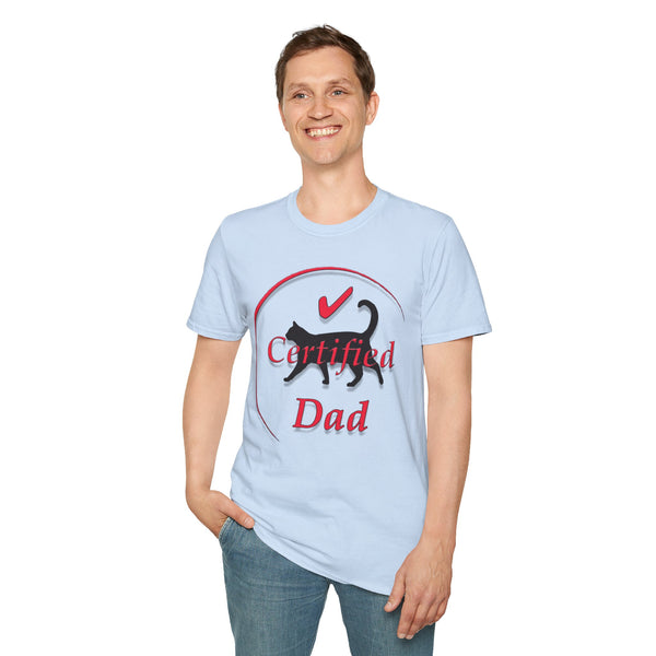 Certified Cat Dad T-Shirt