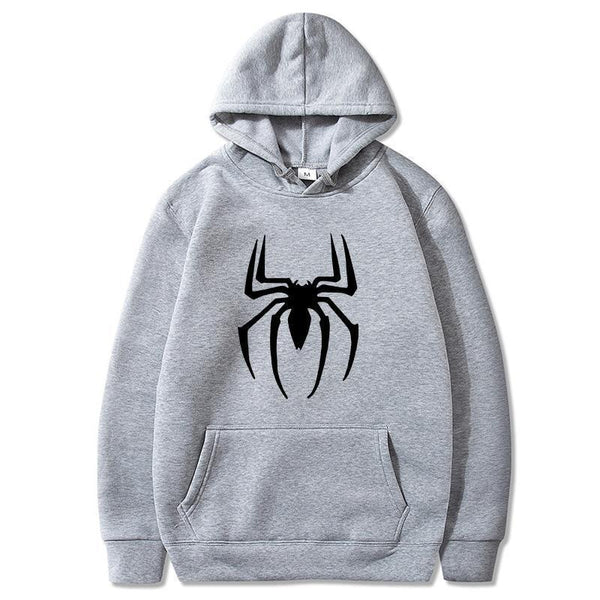 Spider Print Hoodies