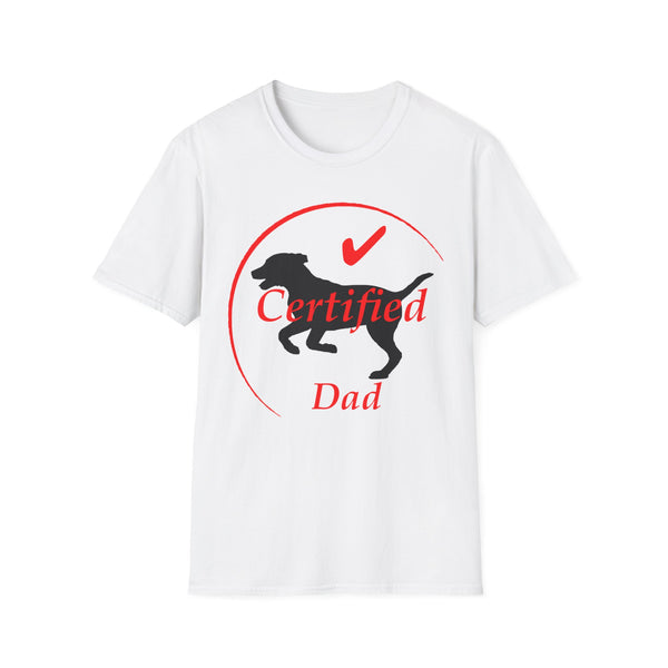 Certified Dog Dad T-Shirt