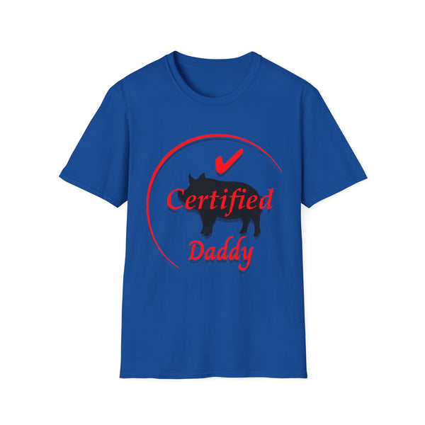 Certified Pig Daddy T-Shirt Red Logo