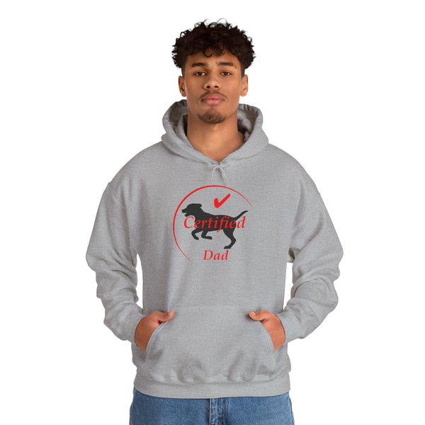 Certified Dog Dad Hoodie
