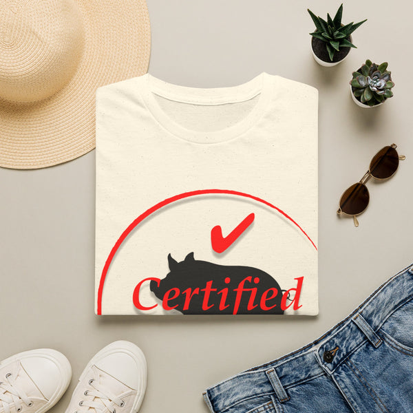 Certified Pig Daddy T-Shirt Red Logo