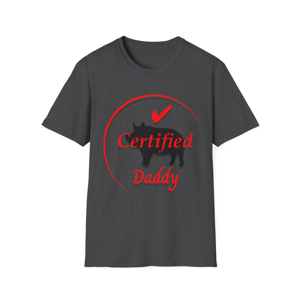 Certified Pig Daddy T-Shirt Red Logo