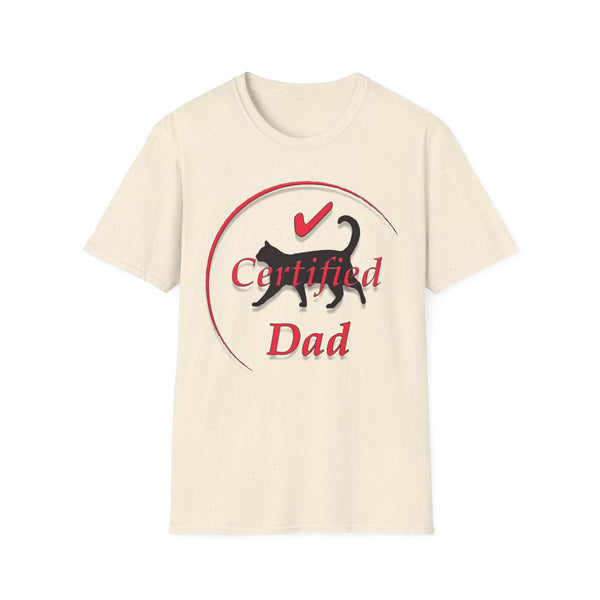 Certified Cat Dad T-Shirt
