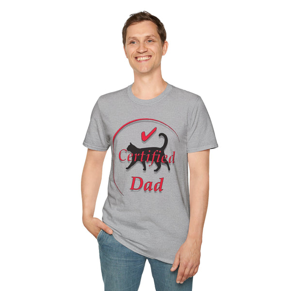 Certified Cat Dad T-Shirt