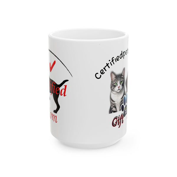 Certified Dog Mom Mug (11oz/15oz)