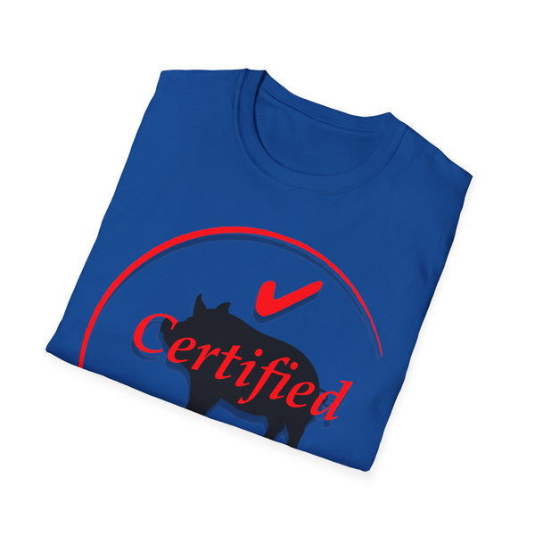 Certified Pig Mama T-Shirt Red Logo