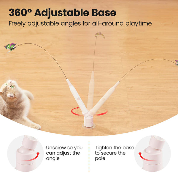 Automatic Butterfly Cat Teaser