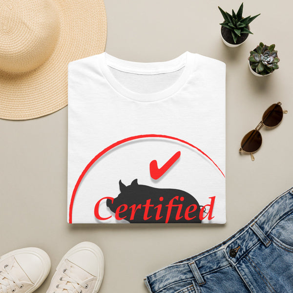 Certified Pig Daddy T-Shirt Red Logo
