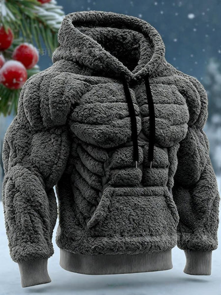 3D Digital Printed Long-Sleeve Hoodies