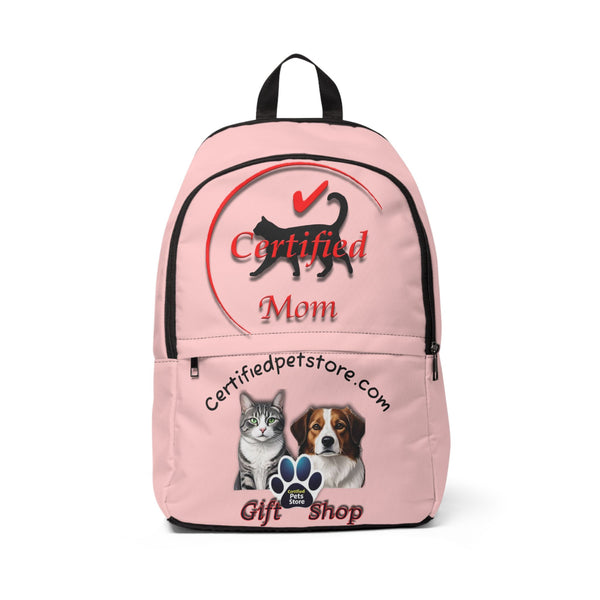 Certified Cat Mom Backpack