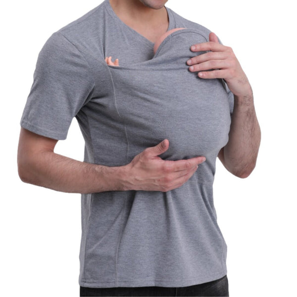 Kangaroo Pocket Long Sleeve T-Shirt